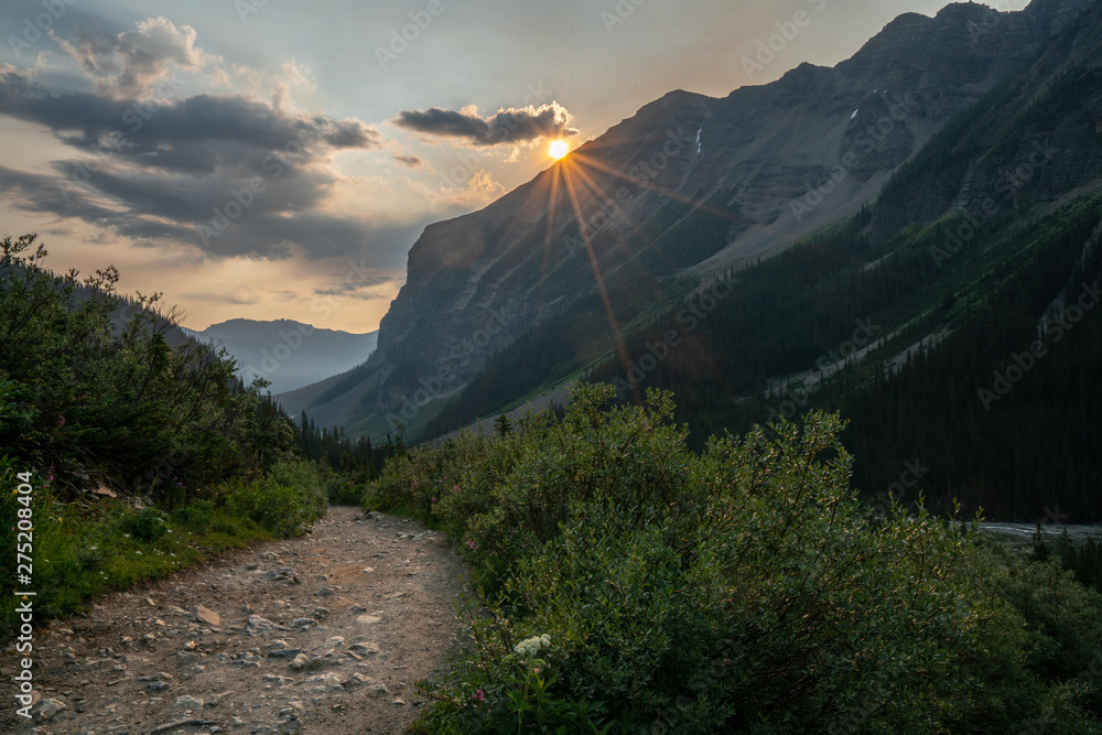 custom made wallpaper toronto digitalSix Glacier Hike on Sunrise