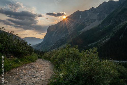 Wallpaper Mural Six Glacier Hike on Sunrise Torontodigital.ca