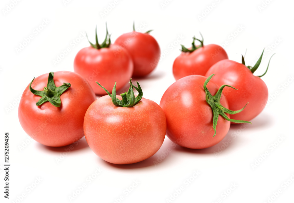 fresh tomato isolated on white background fresh tomato isolated on white background