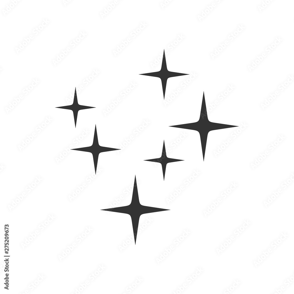 Shine icon template black color editable. Clean star symbol vector sign isolated on white background. Simple logo vector illustration for graphic and web design. Shine icon template black color editable. Clean star symbol vector sign isolated on white background. Simple logo vector illustration for graphic and web design.