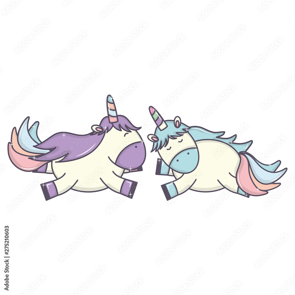 cute adorable unicorns fairy characters cute adorable unicorns fairy characters
