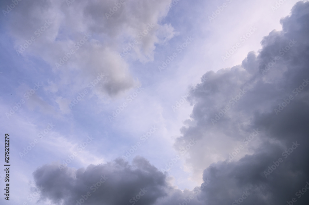 Rain clouds moving through the purity sky Rain clouds moving through the purity sky
