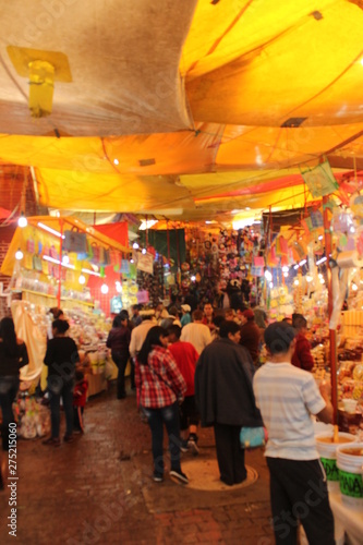 Mercado tradicional Mexicano