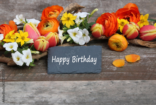 Fotografia Happy Birthday