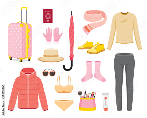 Clothes And Necessities For Winter Season Travel Trip