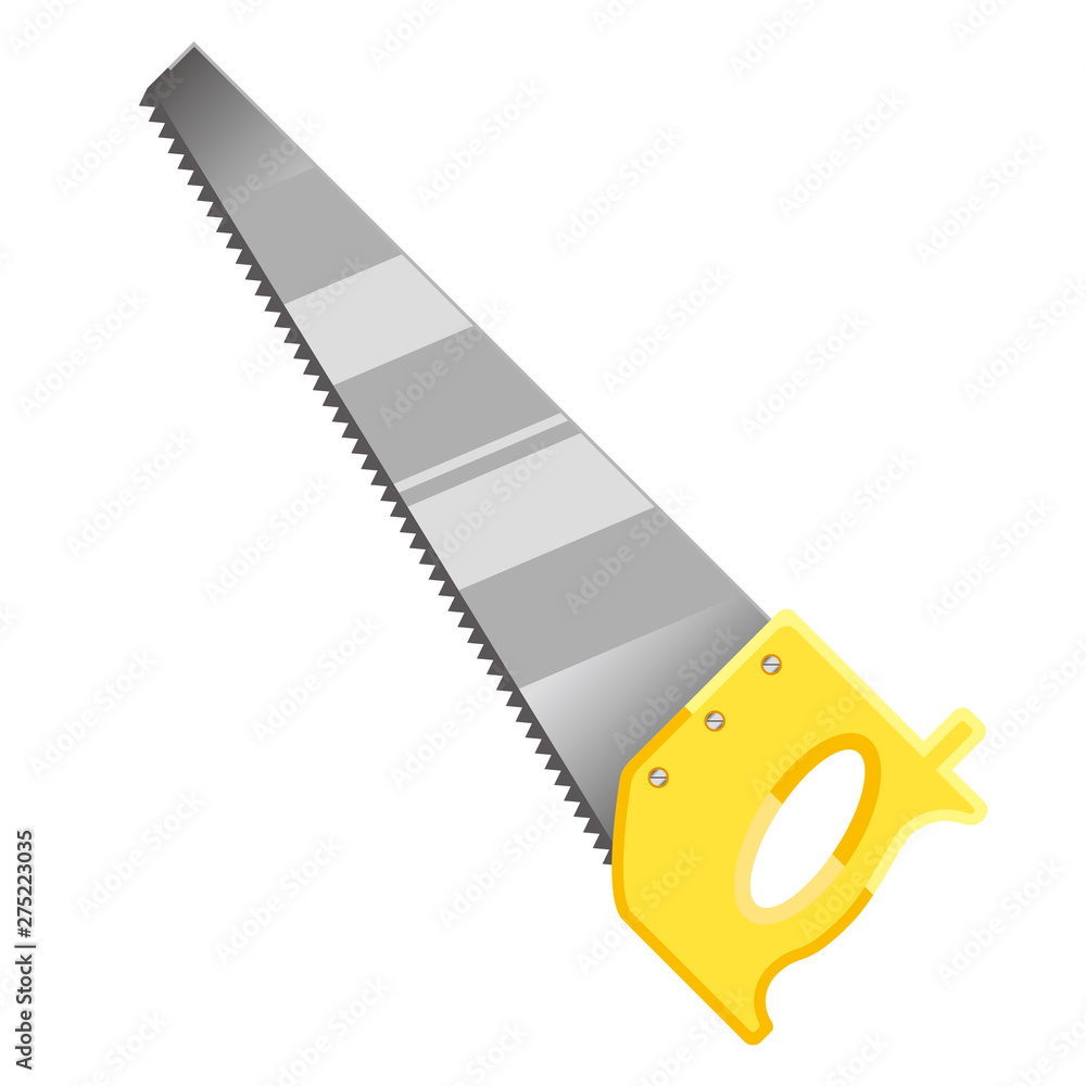 工具のイラスト 西洋ノコギリ 道具のイラスト ベクターデータ Stock Vector Adobe Stock