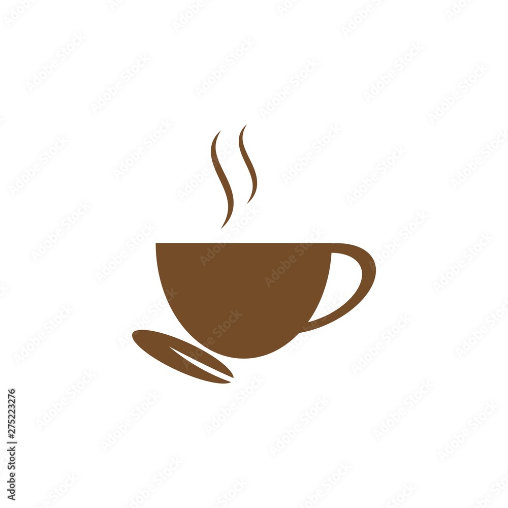Obraz premium Coffee Beans Logo
