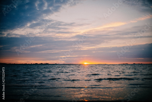 Sonnenuntergang am Strand in Ludwigsburg