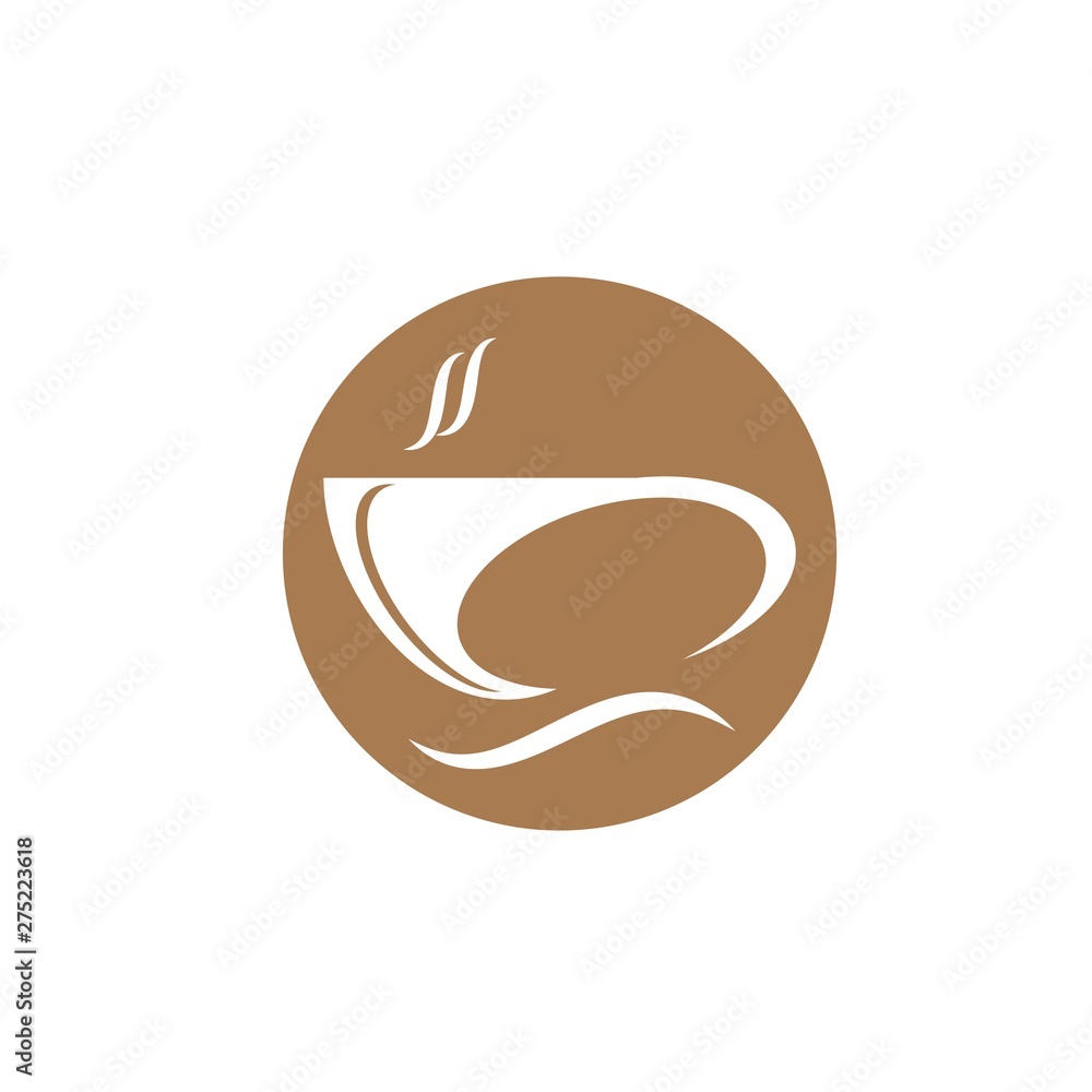 Fototapeta premium Coffee Beans Logo