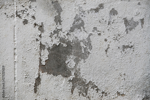 Old white cement wall, cement texture old wall background, white mortar wall, wallpaper vintage style for graphic design  © PST Vector