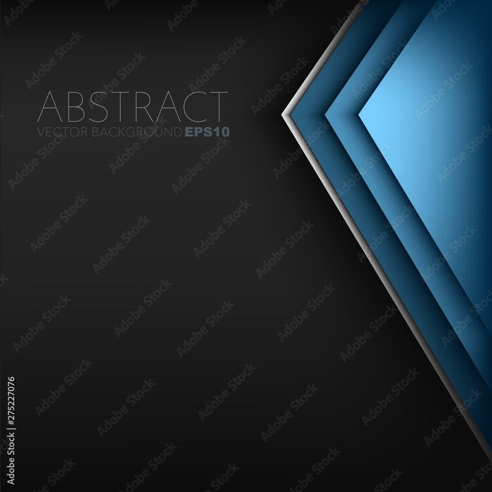 Blue vector abstract background with copy space for your text Blue vector abstract background with copy space for your text