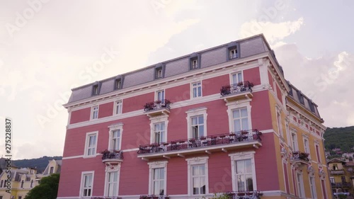 Image of a historical building in the city of Opatija, Croatia.
