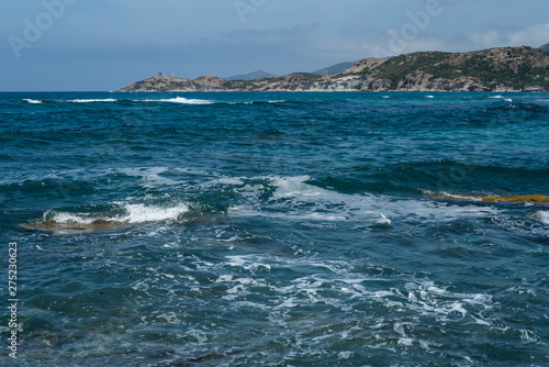 Amazing sea landscape in Sardinia Italy