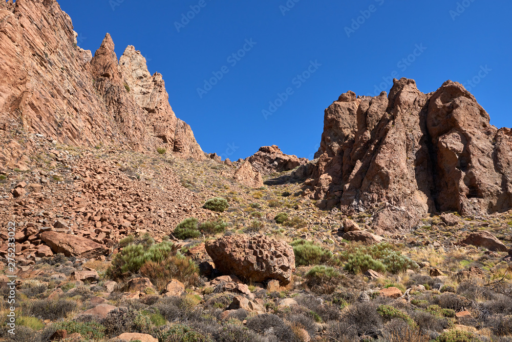Fototapeta premium Teide National Park Roques de Garcia in Tenerife at Canary Islands