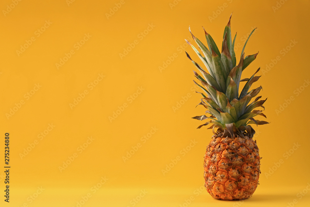 Pineapple still life to feel summer