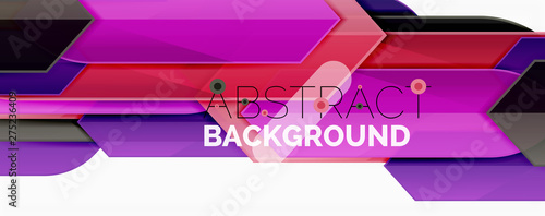 Abstract color lines dynamic background, modern material design style