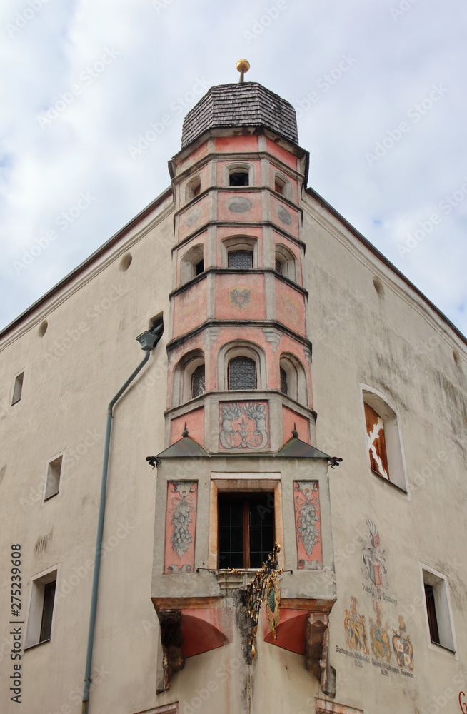 Mittelalterliches Haus in Rattenberg / Tirol / Österreich
