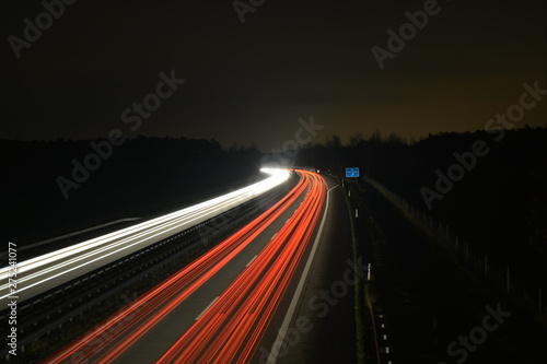 Lichtspiel bei Nacht