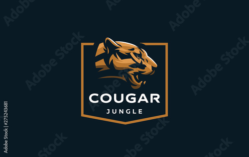 The image of a cougar or panther.