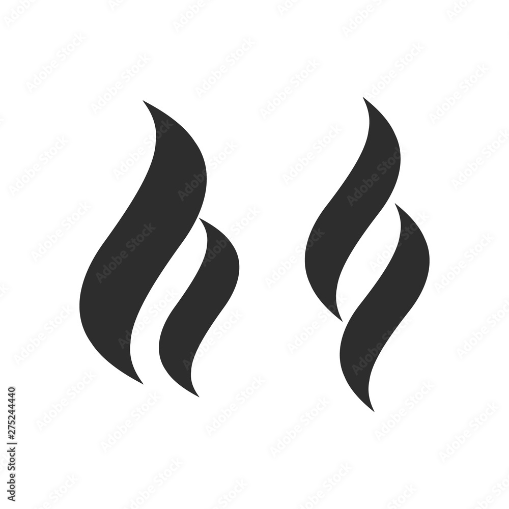 Smoke puff vector icon set. Smoke shape vector sign Smoke puff vector icon set. Smoke shape vector sign