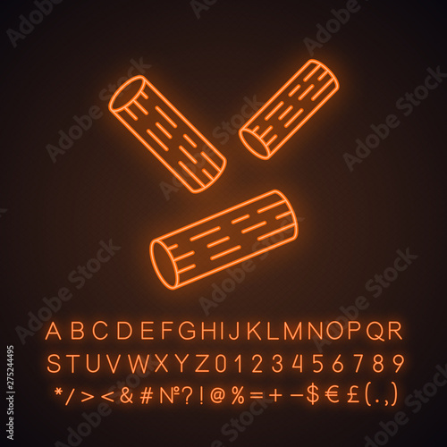 Rigatoni neon light icon