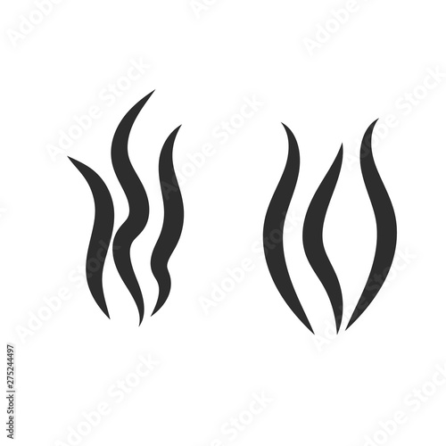 Smoke icon. Smoking vector sign. Steam icon