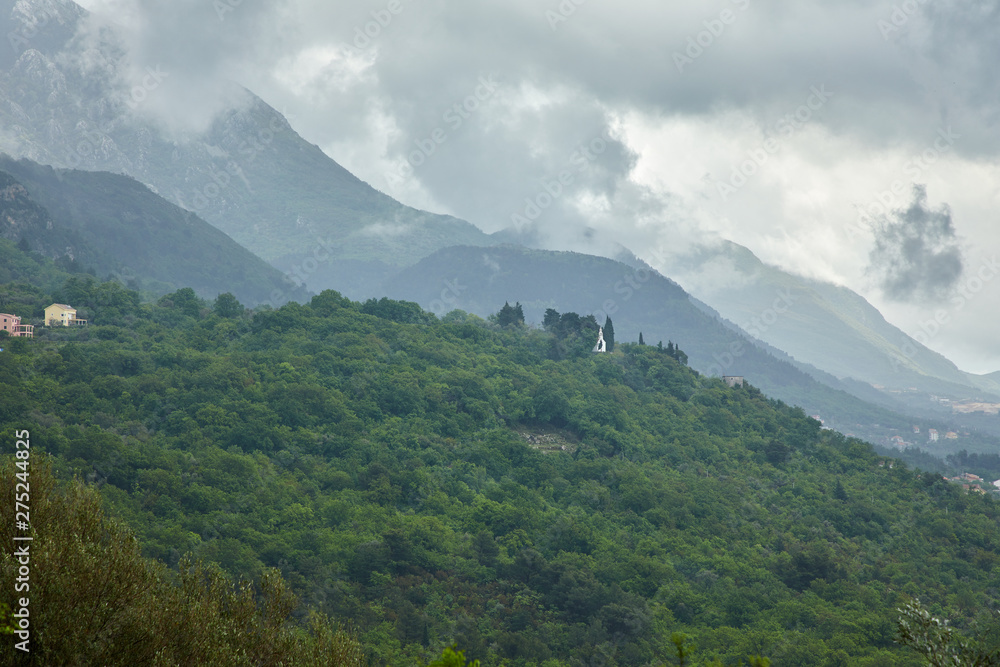 beautiful landscape in the Montenegro