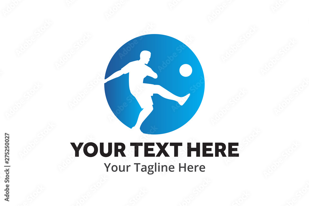 football unique simple logo creative design in flat style with color . soccer creative simple logo creative design in flat style with color football unique simple logo creative design in flat style with color . soccer creative simple logo creative design in flat style with color