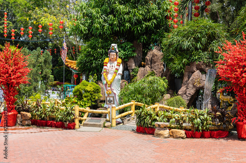 Canvas Print Thean Hou Temple in Kuala Lumpur during Chinees New Year
