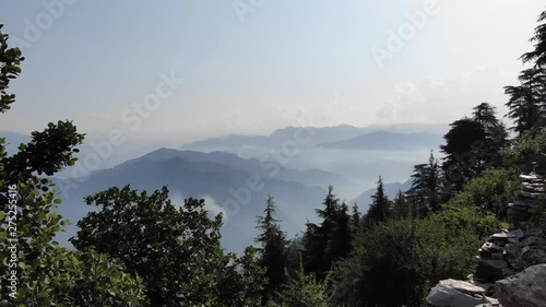 morning in the mountains