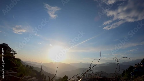 view of mountains