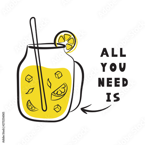 All you need is lemonade card