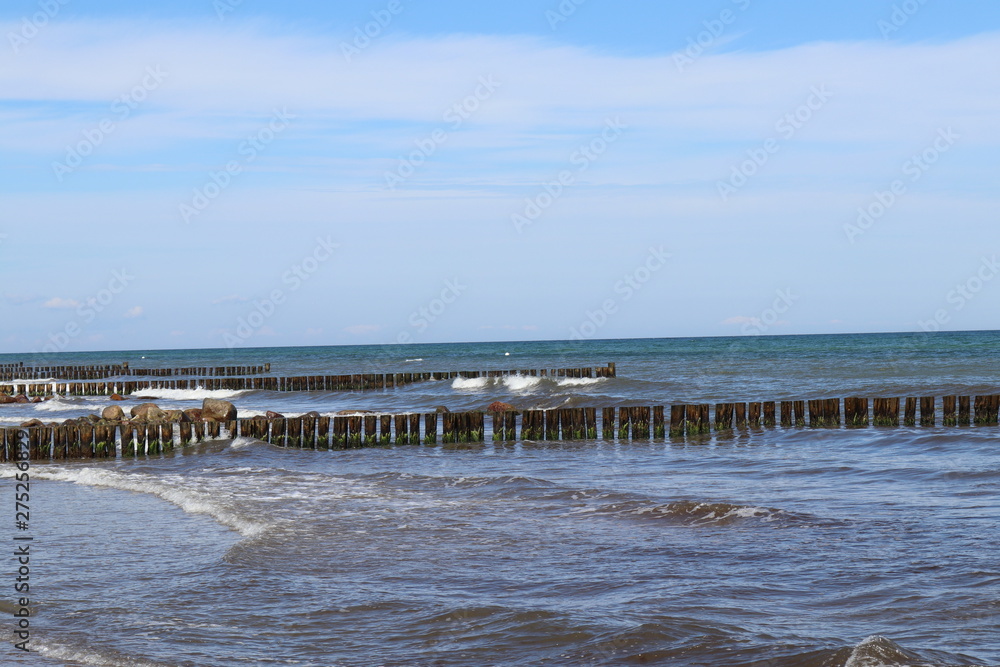 Hintergrund Urlaub an der Ostsee mit Textfreiraum Hintergrund Urlaub an der Ostsee mit Textfreiraum