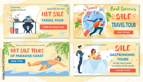 Set Coupons Hot Sale and Final Summer Travel Tour.