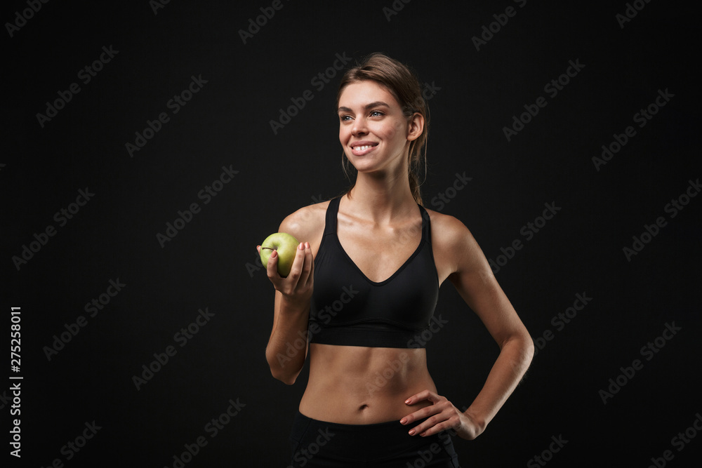 Attractive young healthy fitness woman Attractive young healthy fitness woman