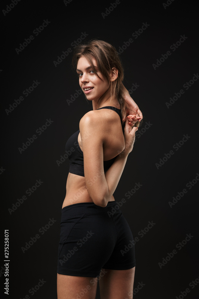 Attractive young healthy fitness woman Attractive young healthy fitness woman