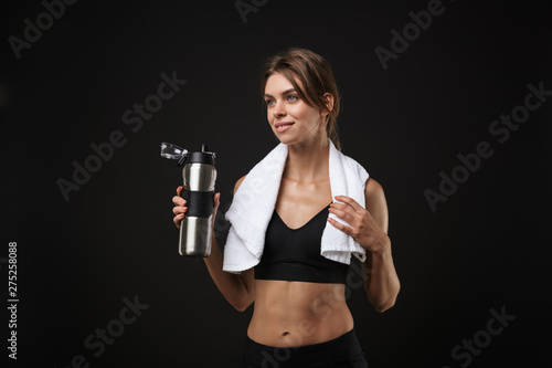 Attractive young healthy fitness woman