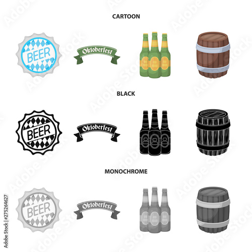 Vector design of minimal and pint symbol. Collection of minimal and craft vector icon for stock.