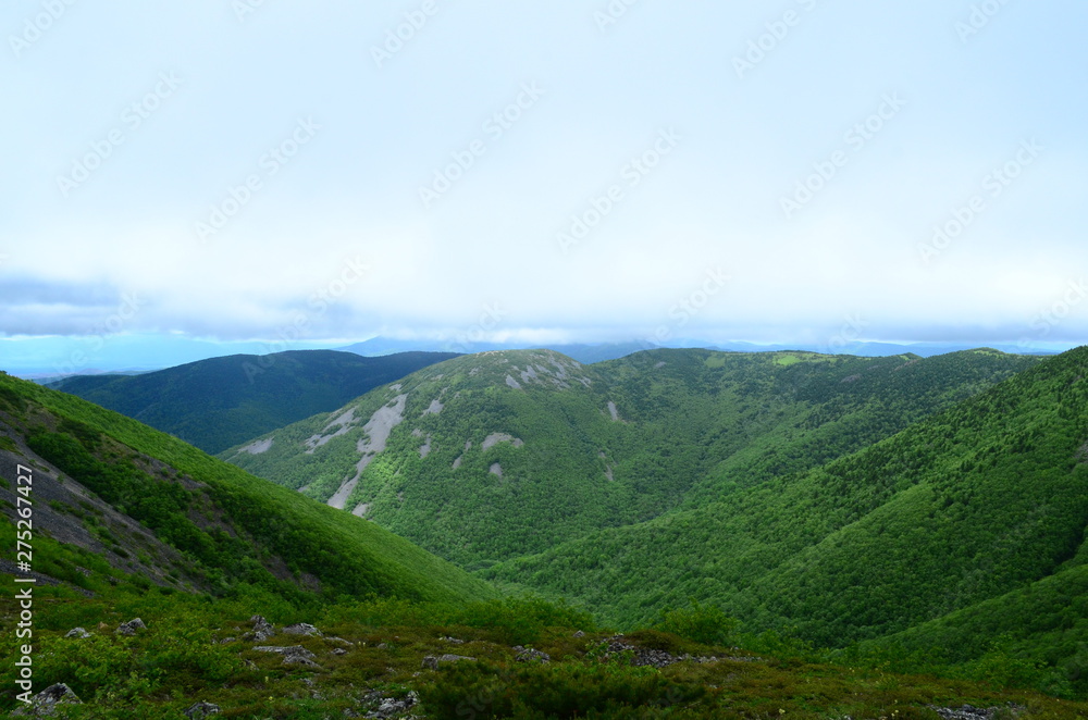 view of mountains