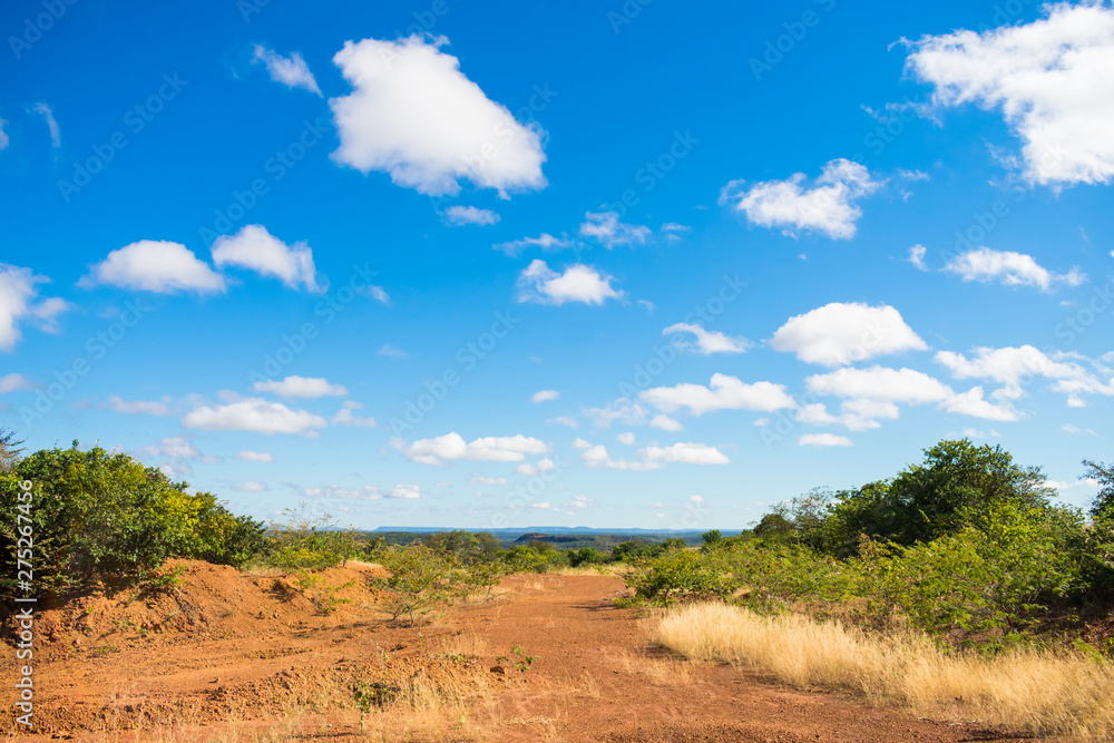 A view of the sertao landscape: an abandonded quarry in Oeiras, Piaui (Northeast Brazil) A view of the sertao landscape: an abandonded quarry in Oeiras, Piaui (Northeast Brazil)