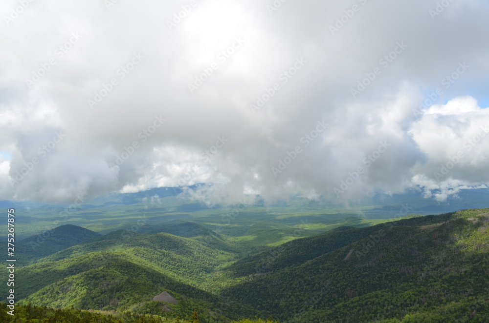 Fototapeta premium mountains and clouds