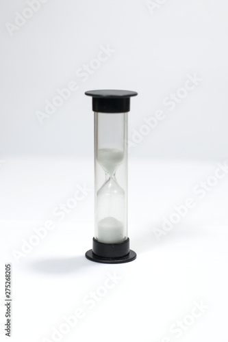 Hourglass isolated on white background