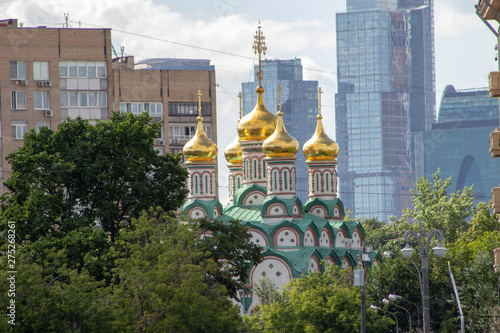 Photography cathedral in moscow