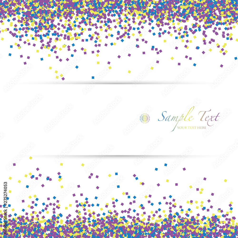 vector background of colorful glitter