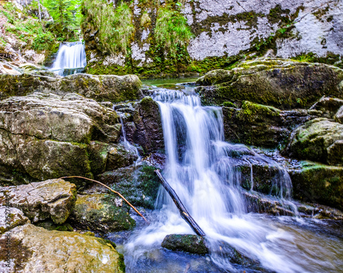 waterfall - rottach-egern - bavaria photo