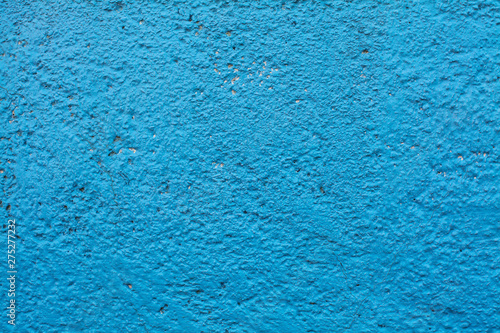 Old blue and cian textures wall background. Perfect background with space.
