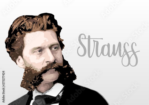 Johann Strauss portrait