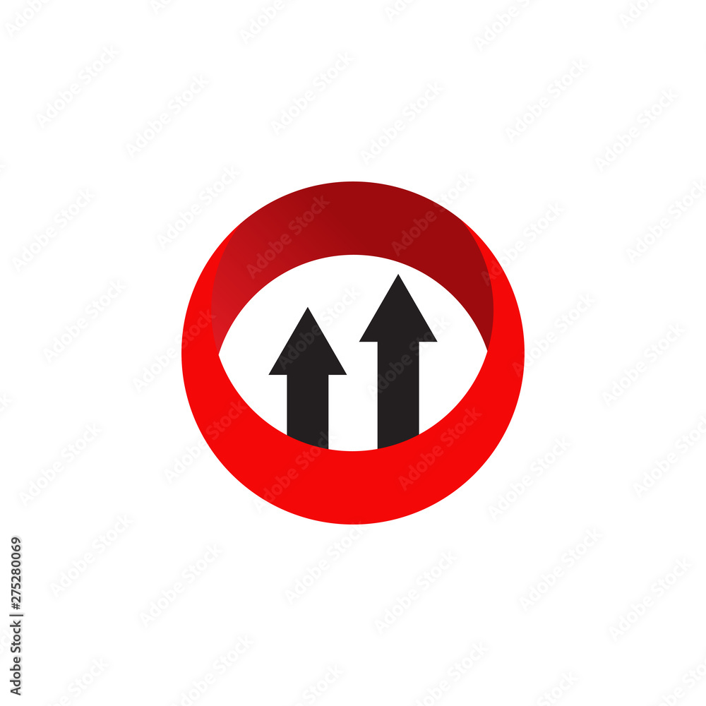 Business chart icon logo design vector template Business chart icon logo design vector template