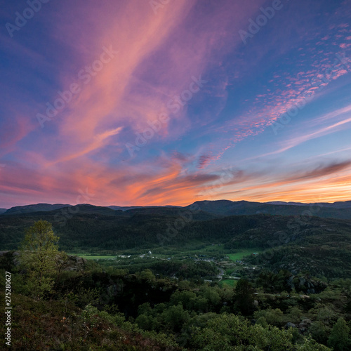 Summer Sunsets in Norway