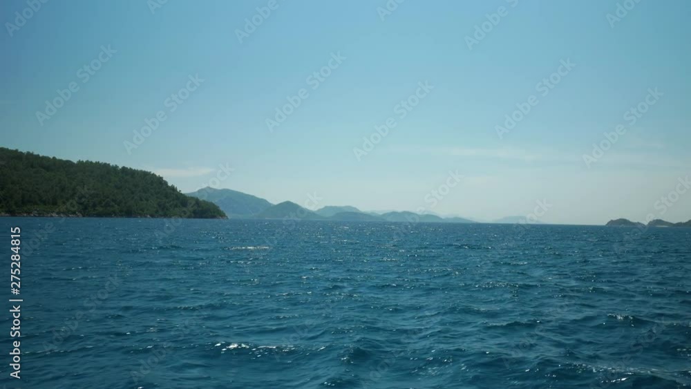 Look at the sea waves near the shore Look at the sea waves near the shore